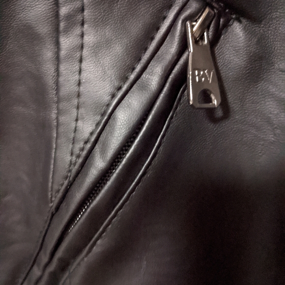 BV Clothing Italian Faux Leather Jacket - Picture 3 of 7